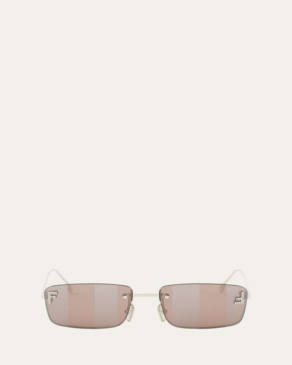 Fendi First Crystalized Logo Sunglasses